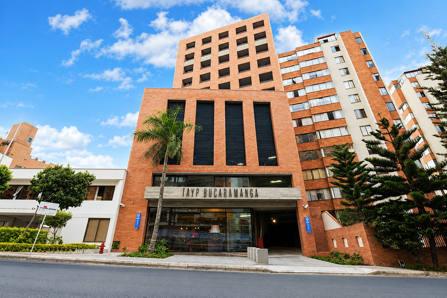 Fachada del Hotel Bari